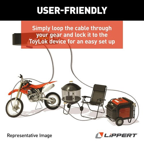 Lippert Components 337120 ToyLok  RECEIVER HITCH ACCESSORIES