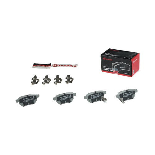 Brembo Rear Ceramic Brake Pads Fits 2014-2025 Toyota Corolla 4 Pc Brakes P83133N
