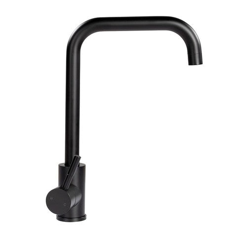 Lippert Components 2021090597 Faucet Square Gooseneck Spout Black Matte