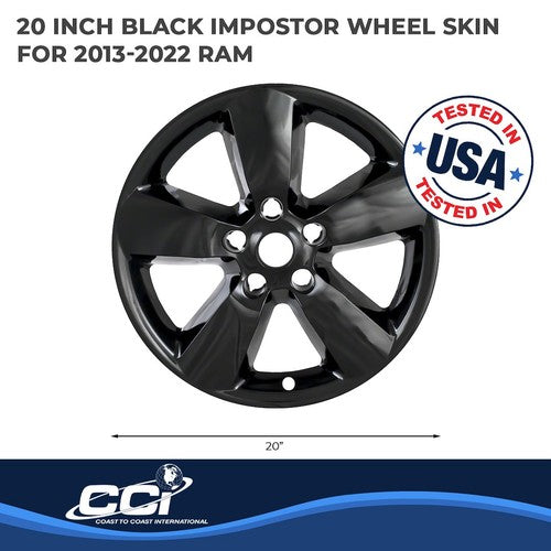 Coast To Coast IWCIMP361BLK IMPOSTOR  WHEEL COVER