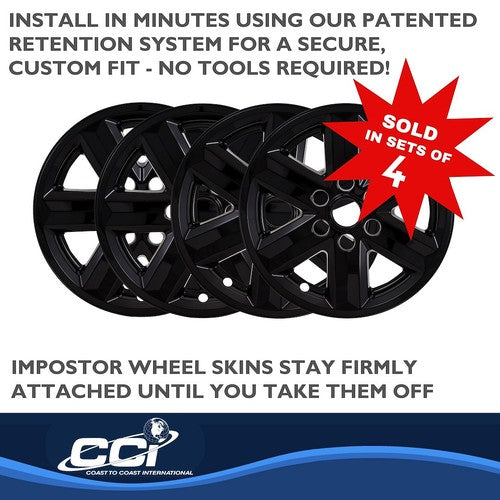 Coast To Coast IMP477BLK IMPOSTOR  WHEEL COVER