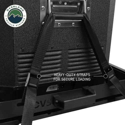 Overland Vehicle Systems 21010504 Refrigerator Slide Tray 102in Lx 20in W Black