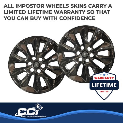 Coast To Coast IMP454BLK IMPOSTOR  WHEEL COVER