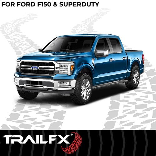 TrailFX AL4011B TrailFX A4 Series NERF BAR OVAL 4 1/2"