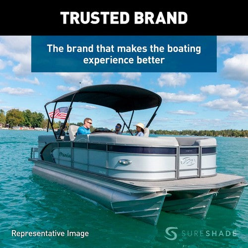 Taylor Made 2020000309 SureShade BOAT BIMINI TOP