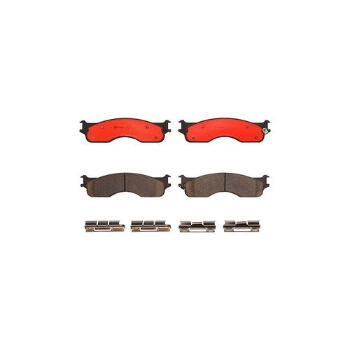 Brembo Rear Ceramic Brake Pads Fits 2004-2004 Dodge Ram 1500 SRT 10 P18011N