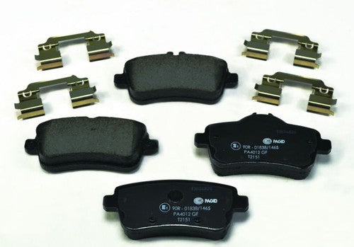 Hella Rear Low Metallic Brake Pads Fits 2016-2018 Mercedes GLE350 Brakes 2 Pc
