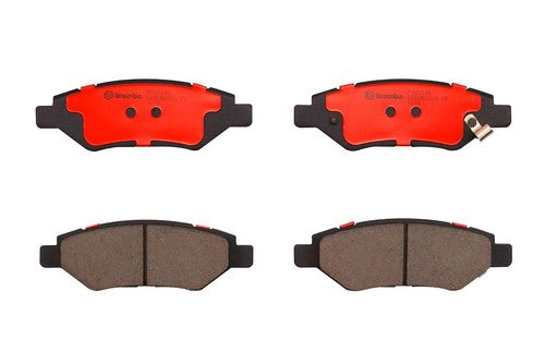 Brembo Rear Ceramic Brake Pads Fits 2010-2014 SRX CTS Performance Brakes P09014N