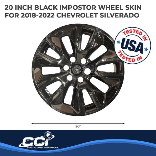Coast To Coast IMP454BLK IMPOSTOR  WHEEL COVER
