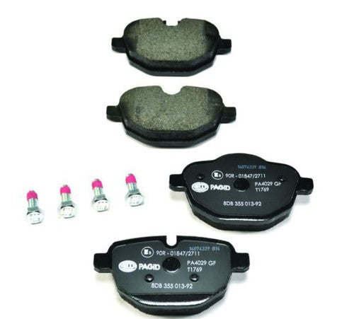 Hella Rear Low Metallic Brake Pads Fits 2011-2016 BMW 528i xDrive 2 Pc 355013921
