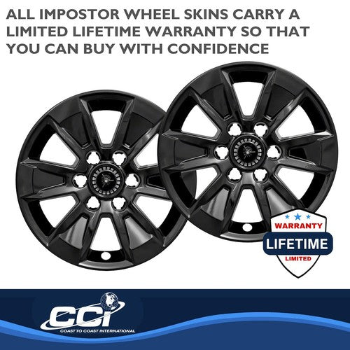 Coast To Coast IWCIMP436BLK IMPOSTOR  WHEEL COVER