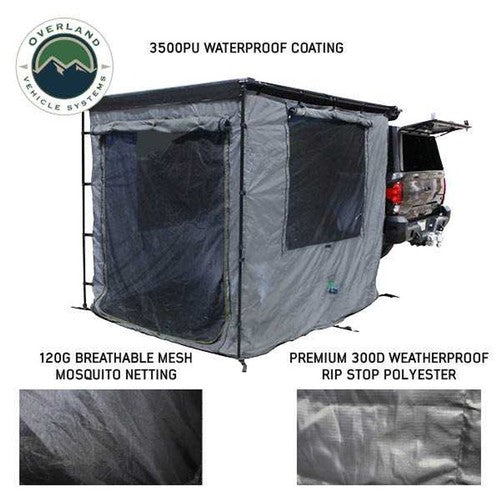 Overland Vehicle Systems 18089920 HD Nomadic Enclosure 2.0 TENT ROOF TOP