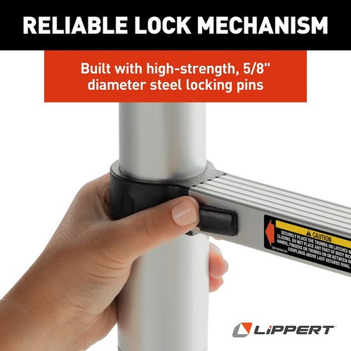 Lippert Components 2021097938 On-The-Go EXTERIOR LADDERS & CARRIERS RV