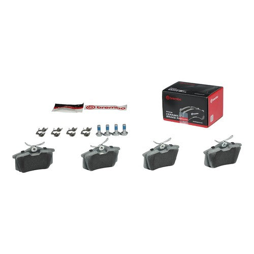Brembo Rear Ceramic Brake Pads Fits 2000-2006 Audi TT 4 Piece Brakes P85020N