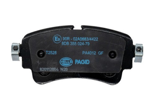 Hella Rear Low Metallic Brake Pads Fits 2018-2020 Audi Q5 Brakes 2 Pc 355024791