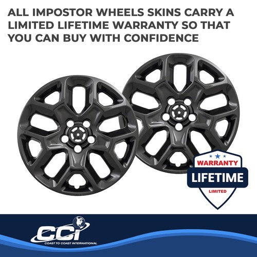 Coast To Coast IWCIMP386BLK IMPOSTOR  WHEEL COVER