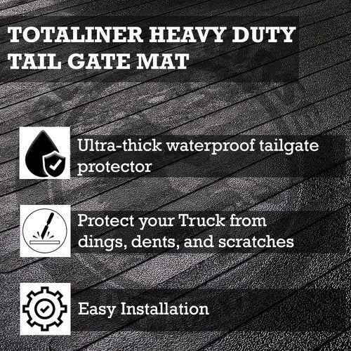 Black Horse Offroad TGMTO15B  TAILGATE MATS