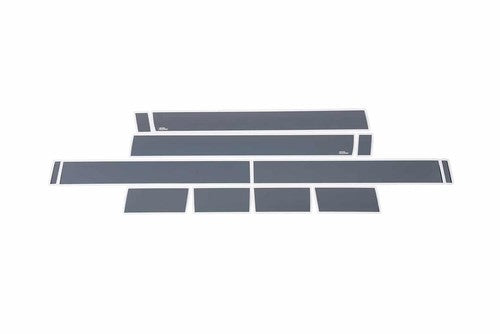 Putco 9751207BP Black Platinum ROCKER PANEL MOLDING