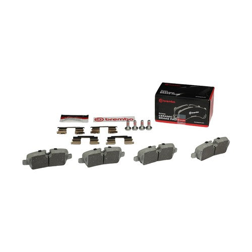 Brembo Rear Ceramic Brake Pads Fits 2010-2012 Land Rover Range Rover 4Pc P44019N