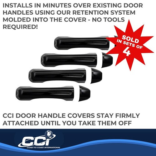 Coast To Coast CCIDH68580BBK  DOOR HANDLE COVER