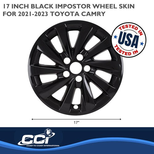 Coast To Coast IWCIMP479BLK IMPOSTOR  WHEEL COVER