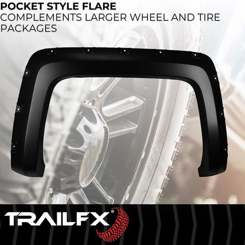 TrailFX TFC3004S TFX Fender Flares FENDER FLARES