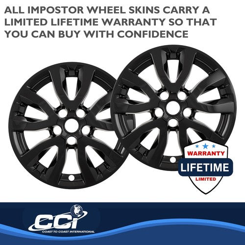 Coast To Coast IWCIMP489BLK IMPOSTOR  WHEEL COVER