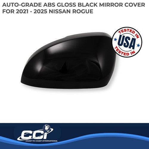 Coast To Coast MC67555BLK Exterior Mirror Cover Top Half Cover Set Of 2