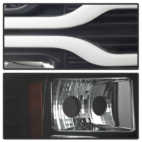 Spyder Chevy Silverado 1500 07-13 Version 3 Projector Headlights - Black PRO-YD-