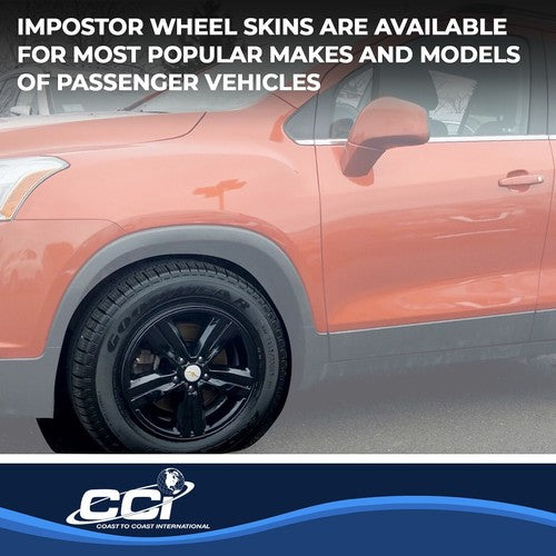 Coast To Coast IWCIMP437BLK IMPOSTOR  WHEEL COVER