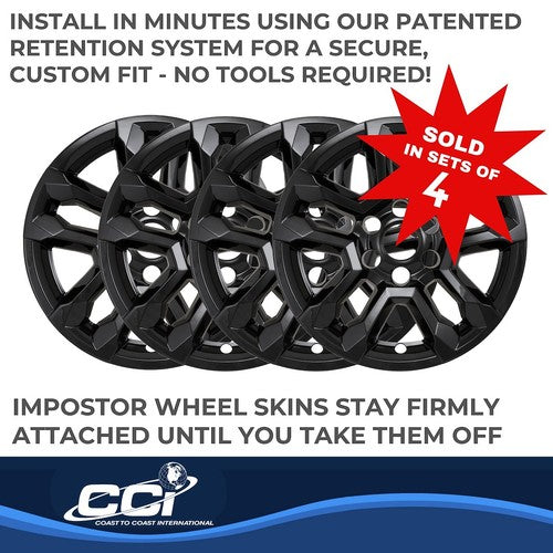 Coast To Coast IMP502BLK IMPOSTOR  WHEEL COVER