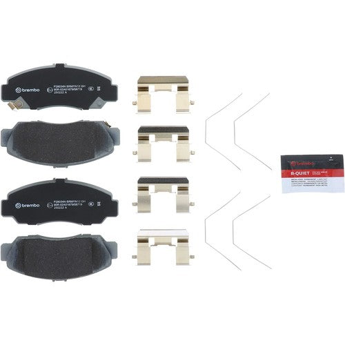 Brembo Front Ceramic Brake Pads Fits 2003-2012 Honda Accord 4 Pc Brakes P28034N