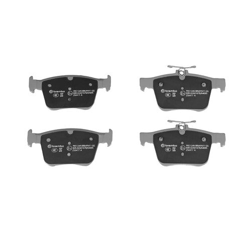Brembo Rear Ceramic Brake Pads Fits 2019-2024 Volkswagen Jetta 4 Pc P85124N