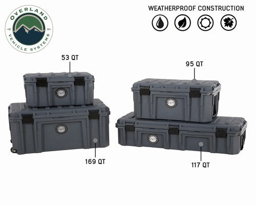 Overland Vehicle Systems 95 Quart Dry Storage Box, Overland Storage Case, Off Ro
