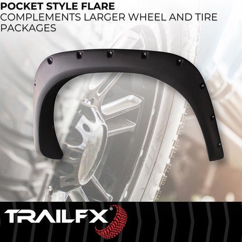TrailFX TFD3001S TFX Fender Flares FENDER FLARES