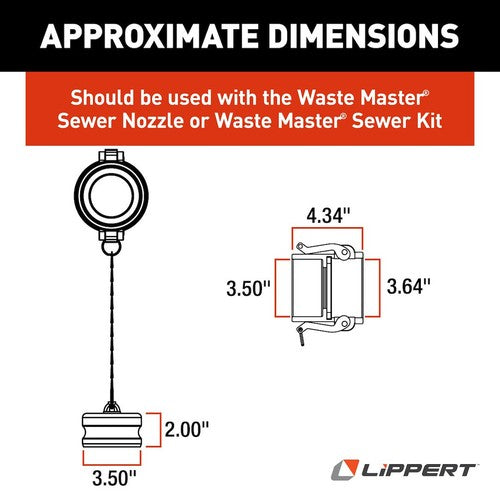 Lippert Components 360578 Waste Master  SEWER HOSES RV