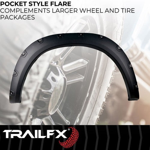 TrailFX TFD3002T TFX Fender Flares FENDER FLARES