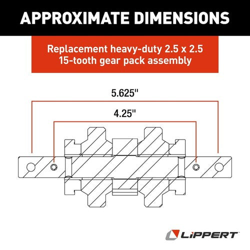 Lippert Components 123356  SLIDEOUT REPAIR PARTS RV