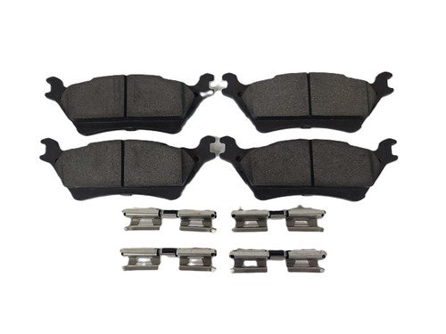 Baer Brake Systems Rear Brake Pads For 2012-2020 Ford F150 Ceramic 4 Piece D1602
