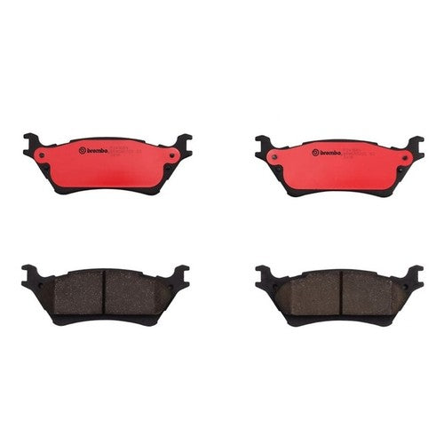 Brembo Rear Ceramic Brake Pads Fits 2012-2020 Ford F-150 Brake 4 Pc Set P24168N