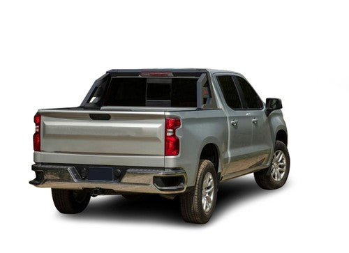 Black Horse Offroad RB-AR1B Square Powder Coated Steel Truck Bed Bar