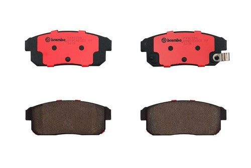 Brembo Rear Ceramic Brake Pad Fits 2002-2006 Nissan Sentra 4 Pc Brakes P49035N