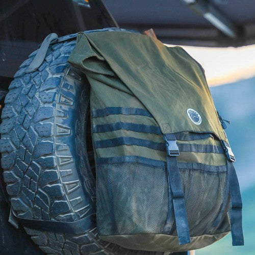 Overland 21099941 Trash Bag Spare Tire Mount Extra Large Canvas