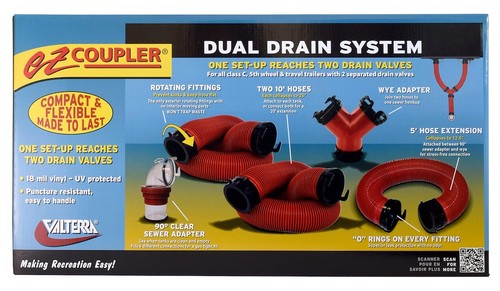 Valterra D04-0178 EZ Coupler PLUMBING FITTINGS RV