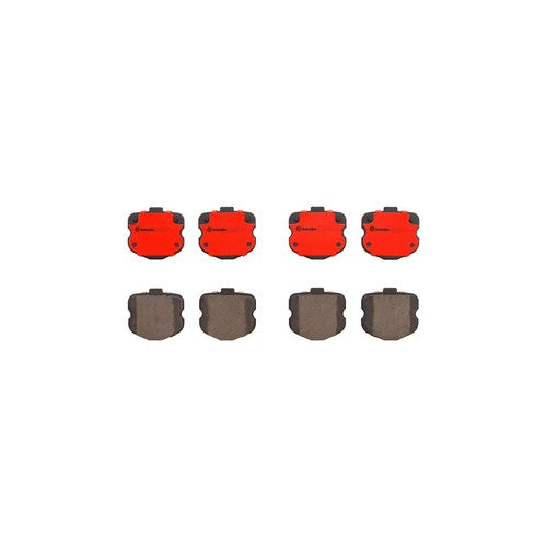Brembo Rear Ceramic Brake Pads Fits 2006-2008 Chevrolet Corvette 4 Piece P10067N