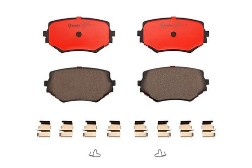 Brembo Front Ceramic Brake Pads Fits 1999?2005 Suzuki Grand Vitara 4 Pc P79009N