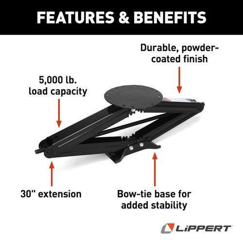 Lippert Components 285332  TRAILER JACKS