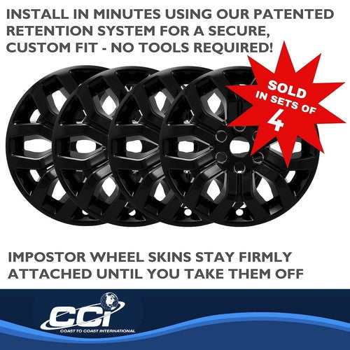 Coast To Coast IMP491BLK IMPOSTOR  WHEEL COVER