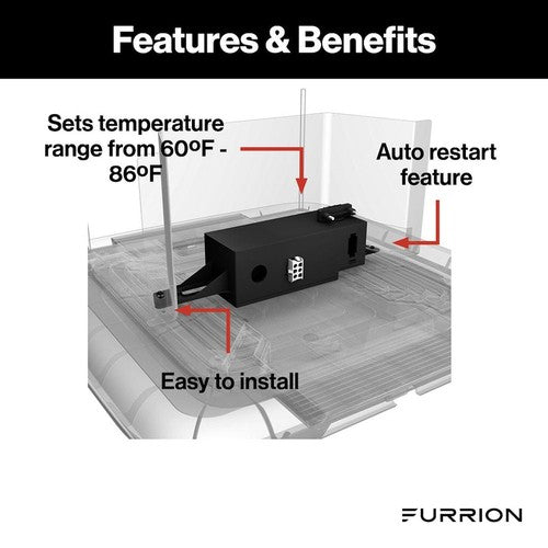 Furrion LLC FACC12ZA-BL Furrion Chill  A/C COMPONENTS RV