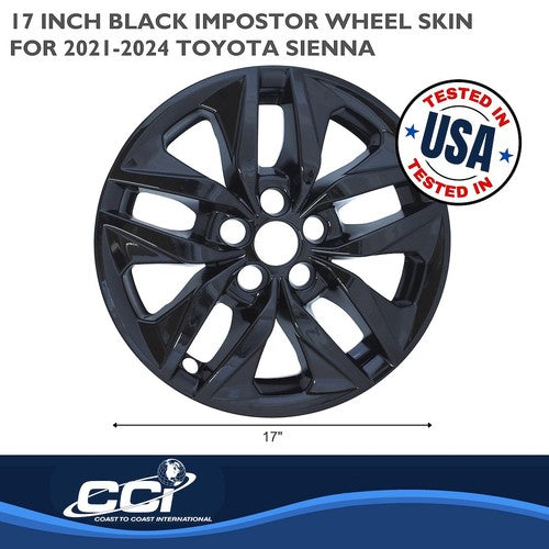 Coast To Coast IMP478BLK IMPOSTOR  WHEEL COVER